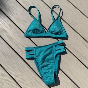 Sparkle High Leg Bikini